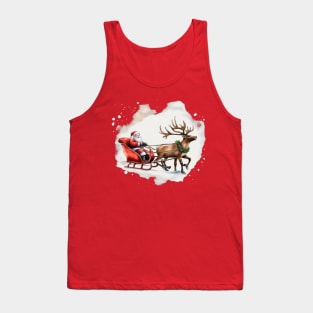 Christmas sleigh Tank Top